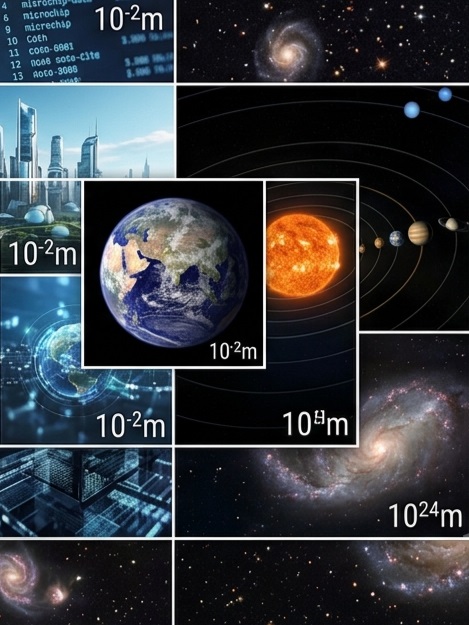 ミクロからマクロまで、宇宙規模のスケールをつなぐテクノロジー